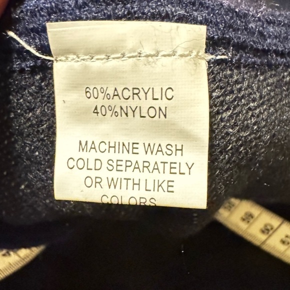 Jon & Anna Navy Blue Cape/ W faux Fur Collar - Picture 6 of 8